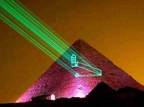 Sound and light Show at  Giza Pyramids Plateau