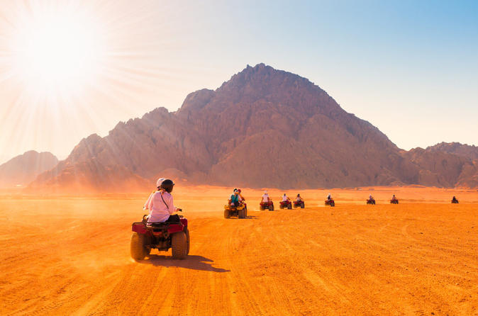 Sunset desert Safari Trip By Quad Bike 